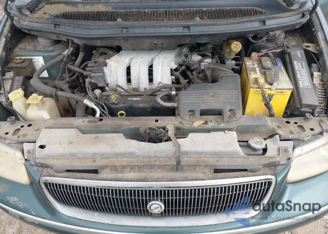 1997 Chrysler Town & Country Lx from USA, damaged, VIN 1C4GP54R3VB283070